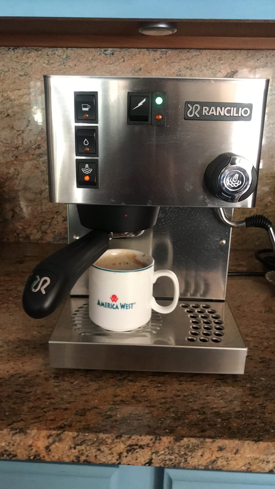 Rancilio Silvia M V6 Espresso Machine (White) customer photo 1