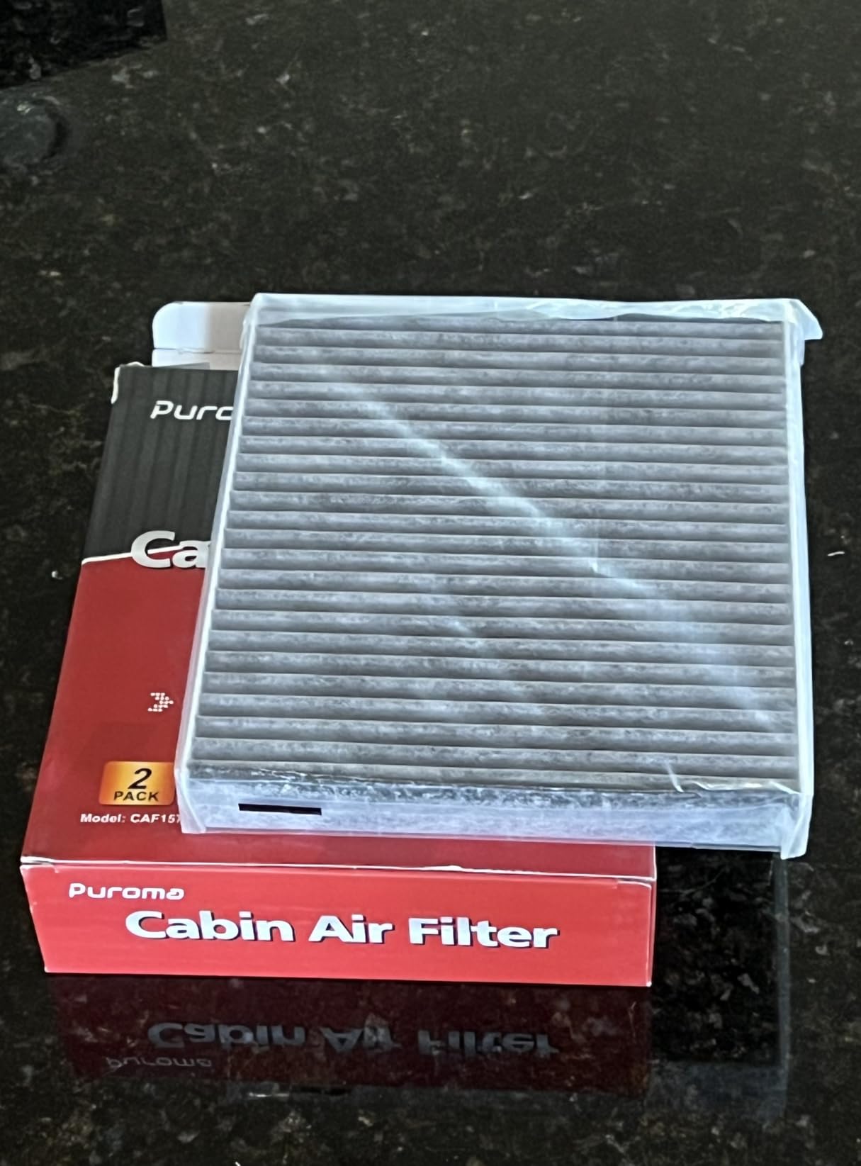 Puroma 2 Cabin Air Filter Activated Carbon for CP157 CF12157 Lexus Toyota customer photo 2