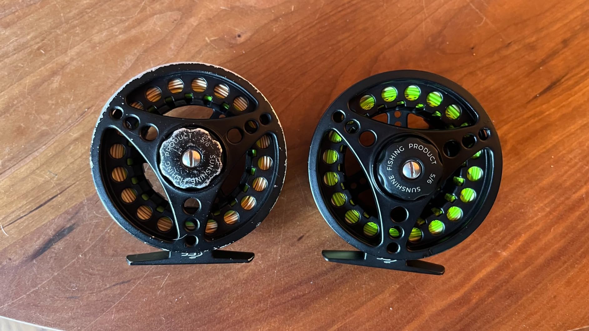 SF SF-001 Large Arbor Fly Fishing Reel with Aluminum Alloy Body 3/4wt 5/6wt 7/8wt Die Cast Pre-Loaded Fly Reel with Line Combo for Trout Bass Carp Pike Panfish customer photo 2