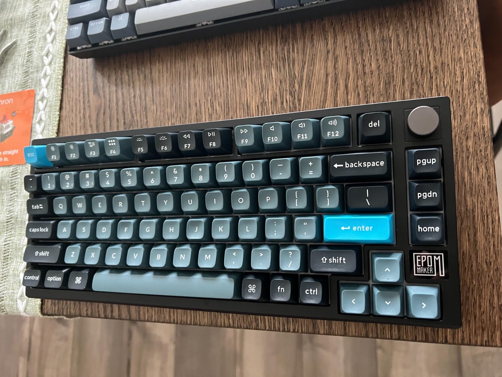 Keychron Q1 Pro Wireless Custom Mechanical Keyboard, QMK/VIA Programmable Full Aluminum 75% Layout Bluetooth/Wired RGB with Hot-swappable Keychron K Pro Brown Switch Compatible with Mac Windows Linux customer photo 2