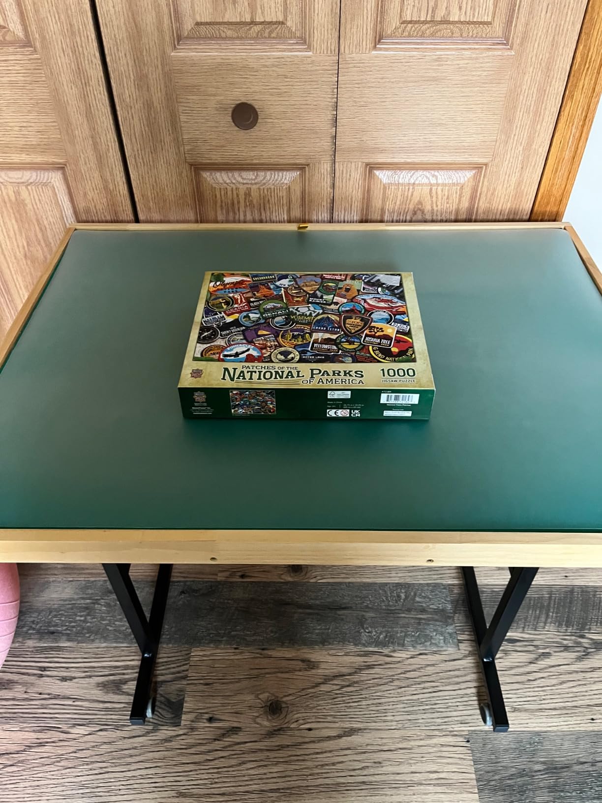 ALL4JIG 1500 Piece Puzzle Table with Legs, 24.53