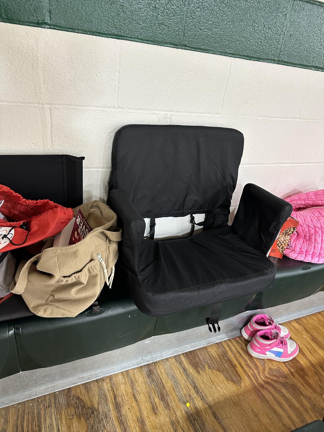 TOPSKY Stadium Seat with Back Support, 3 Reclining Positions | 3-position reclining backrest, 3