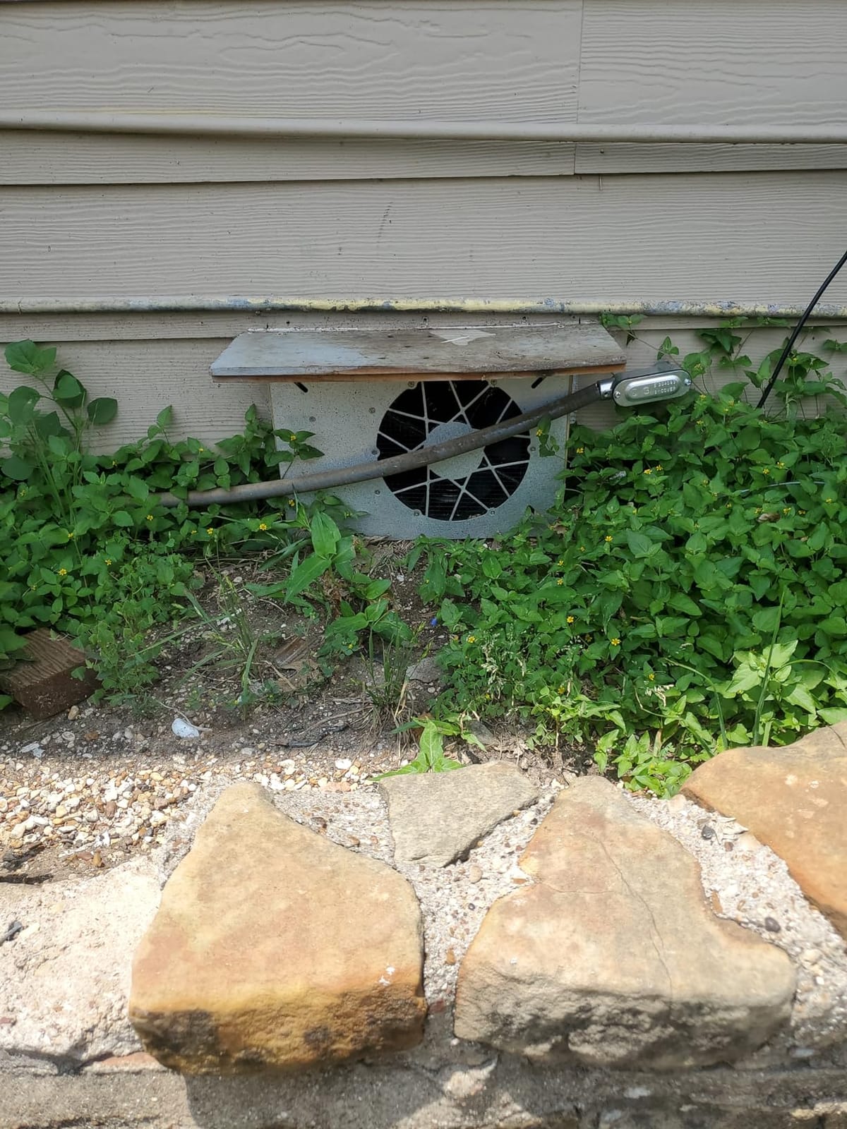 ALORAIR 260CFM Crawl Space Ventilator Fan with Humidistat & Thermostat | 6.7 Inch Basement Vent Fan with Freeze Protection, IP-55 Rated Isolation Mesh for Crawlspace, Garage, Attic, Exhaust customer photo 2
