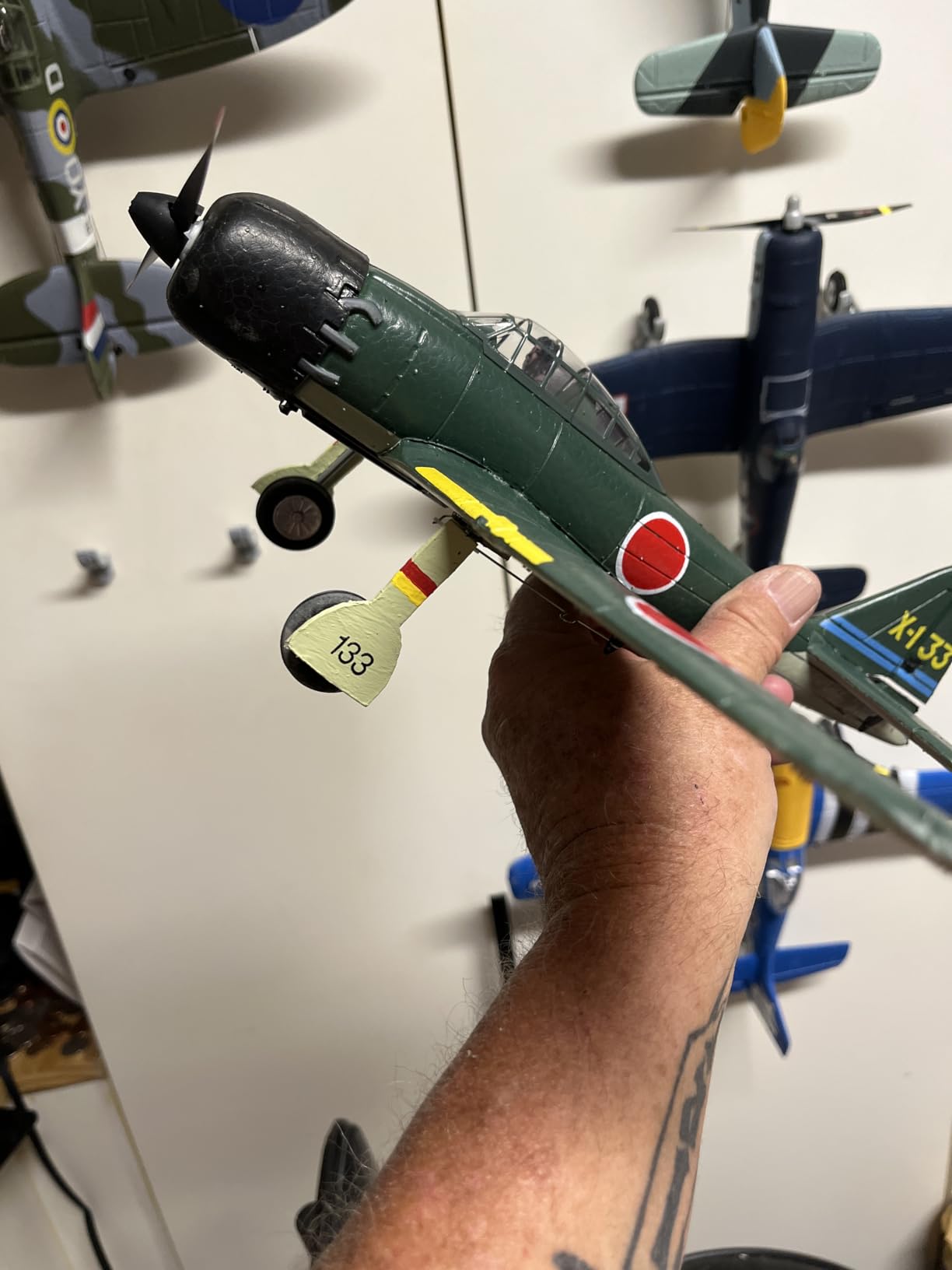 volantexrc RC Plane, 4CH Remote Control Airplane for Beginners & Adults | A6M Zero WWII RC Airplane, Aileron, 2.4Ghz, Xpilot Self Righting, One Key Aerobatic, Gifts for Adults customer photo 2