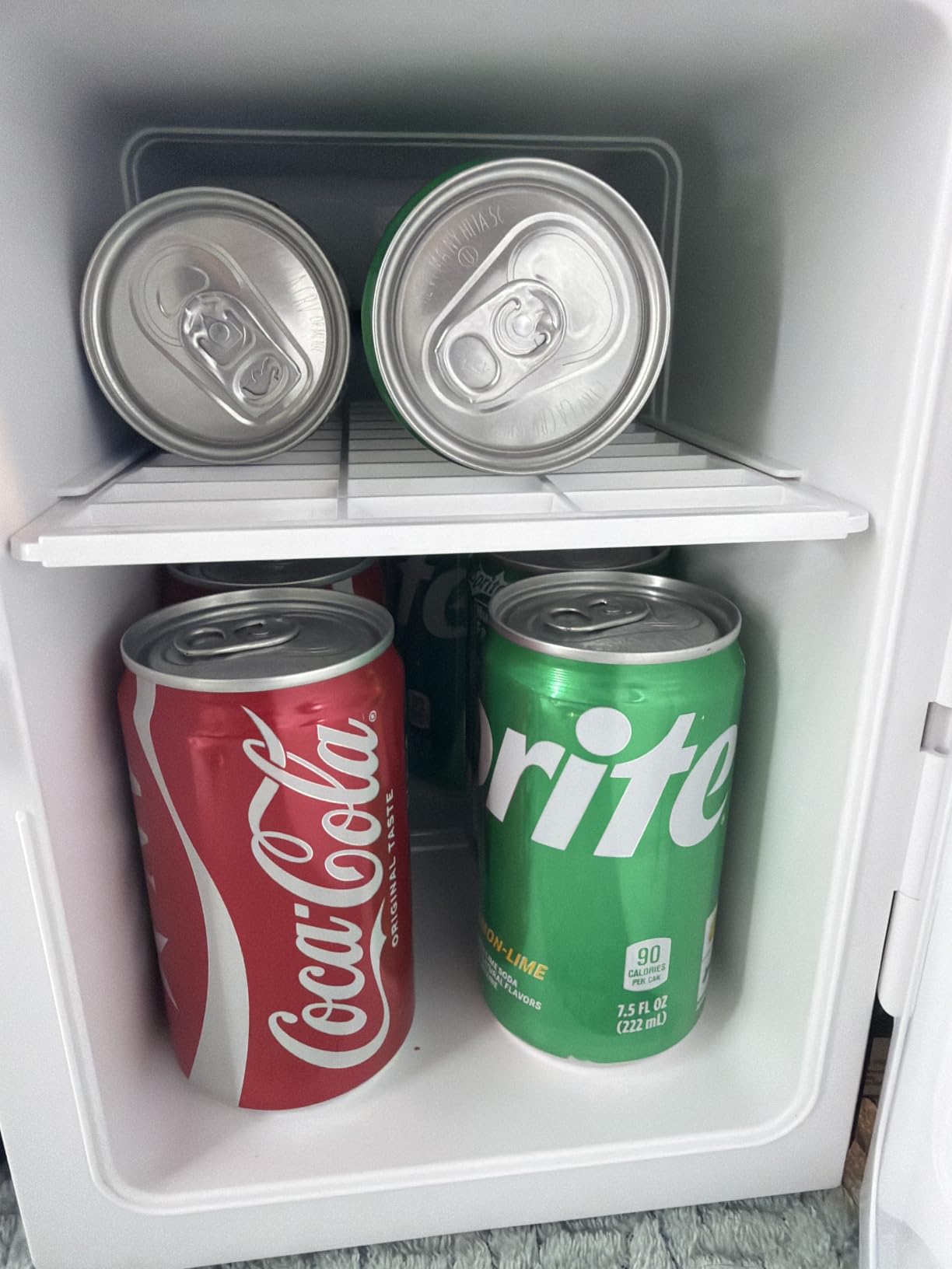 Frigidaire Retro 9-Can Mini Personal Fridge Portable Cooler, 11.8