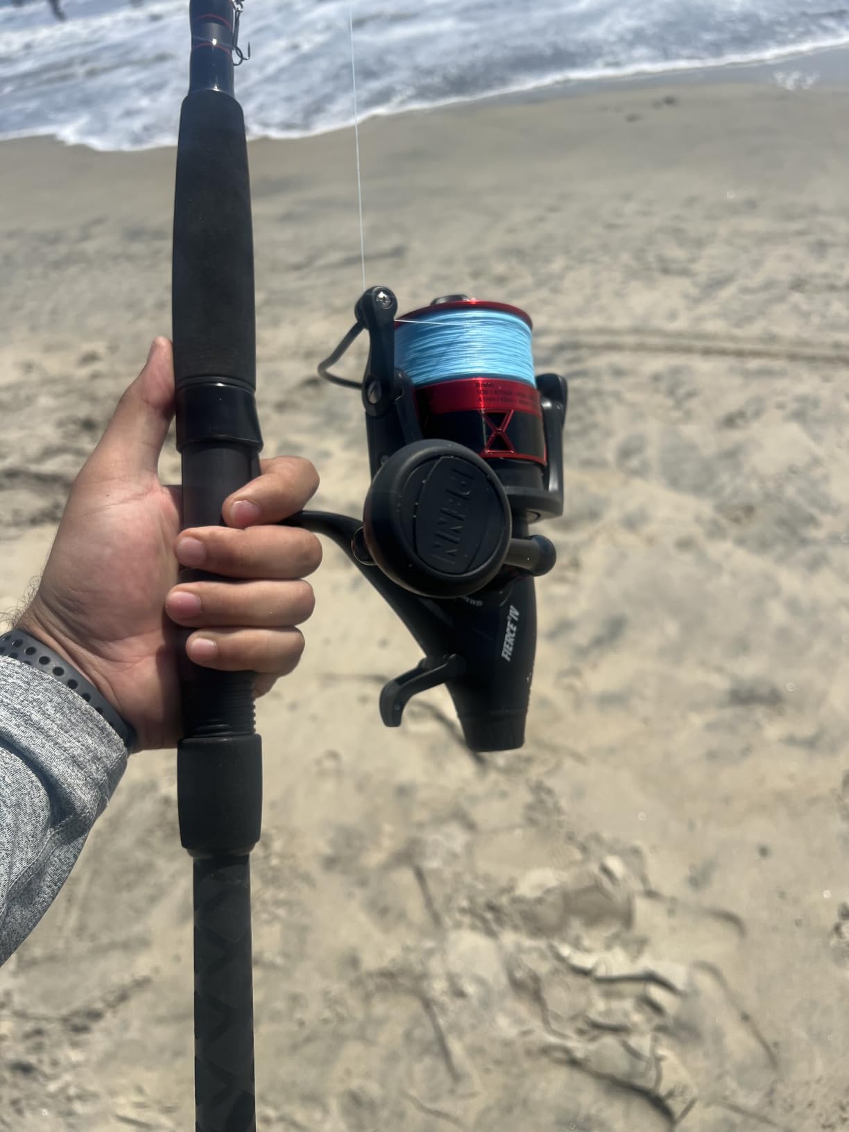 Penn Fierce IV Spinning Reel and Fishing Rod Combo customer photo 1