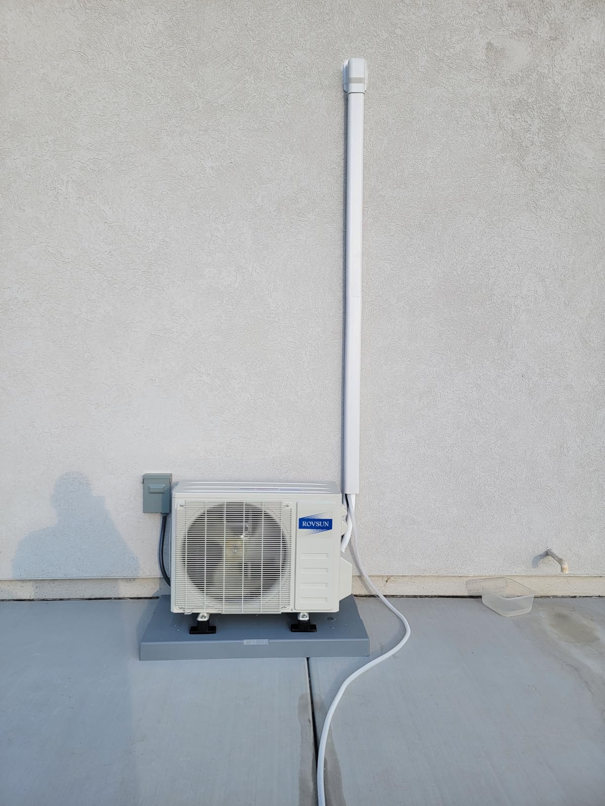 ROVSUN 12000 BTU Wifi Enabled Mini Split Air Conditioner & Heater with Inverter, 20 SEER2 Energy Saving 115V Ductless Split AC Unit with Pre-Charged Condenser, Heat Pump & Installation Kit customer photo 2