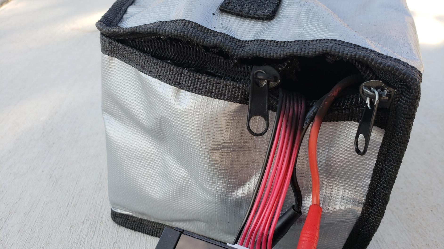 COLCASE Lipo Bag Fireproof Explosionproof with Combination Lock 11x8x6.5 inches customer photo 1