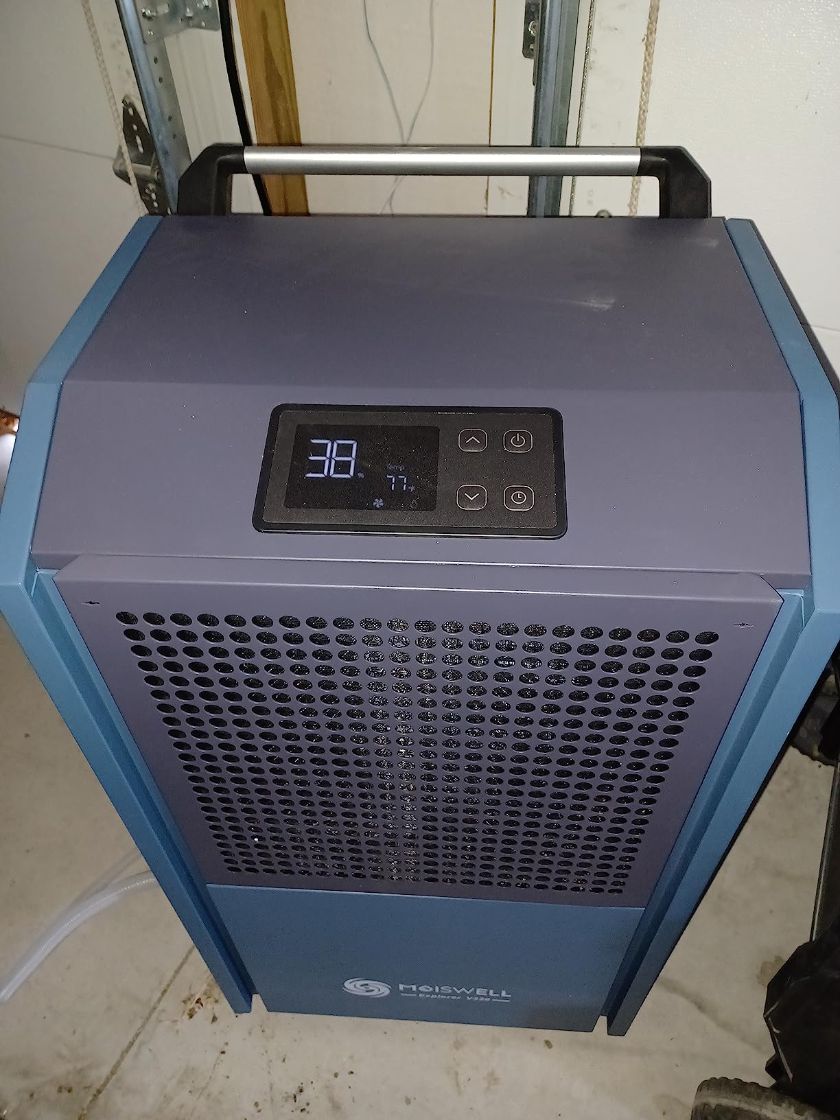 305 Pint Commercial Dehumidifier for Industrial Site | Auto Defrost | Timer | Commercial-Grade Dehumidifiers for Large Spaces Basements, Warehouse, Flood Water Damage Restoration | Auto Drain customer photo 1