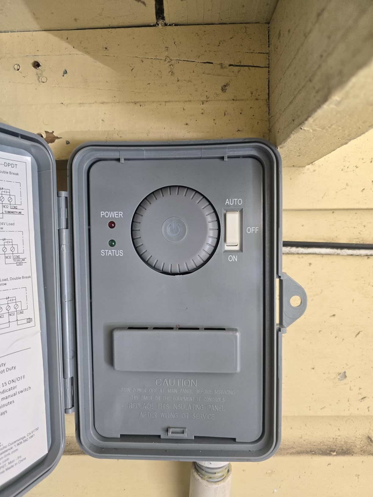 BN-LINK Pool Pump Timer, Heavy Duty Outdoor Smart Wi-Fi Timer Box, 2HP 40A Max, 120, 240, 277 VAC, for Pool Pump, Water Heater, Fans, SPA, Compatible with Smart Phone, Alexa, Google Assistant customer photo 1