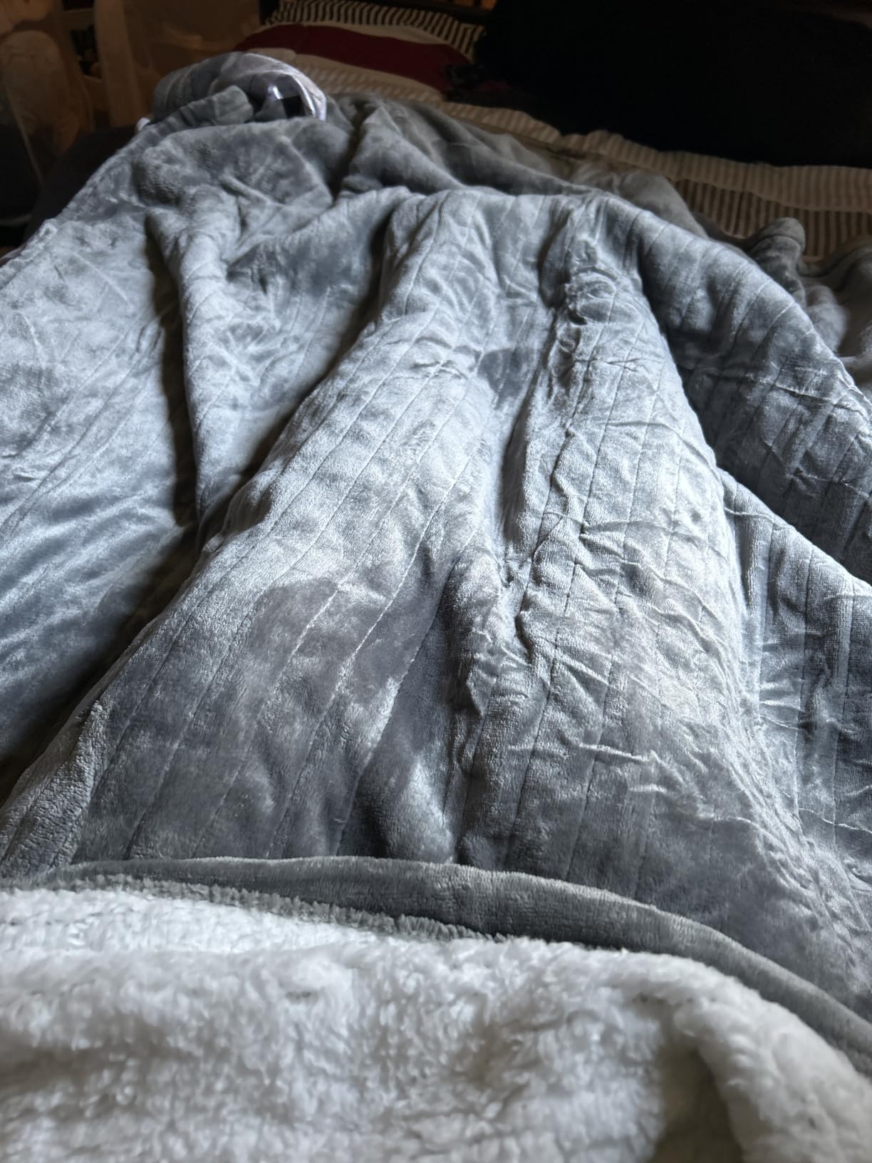 Bedsure Electric Blanket Twin with Preheat Function - Soft Flannel Heated Blanket Twin Size customer photo 1