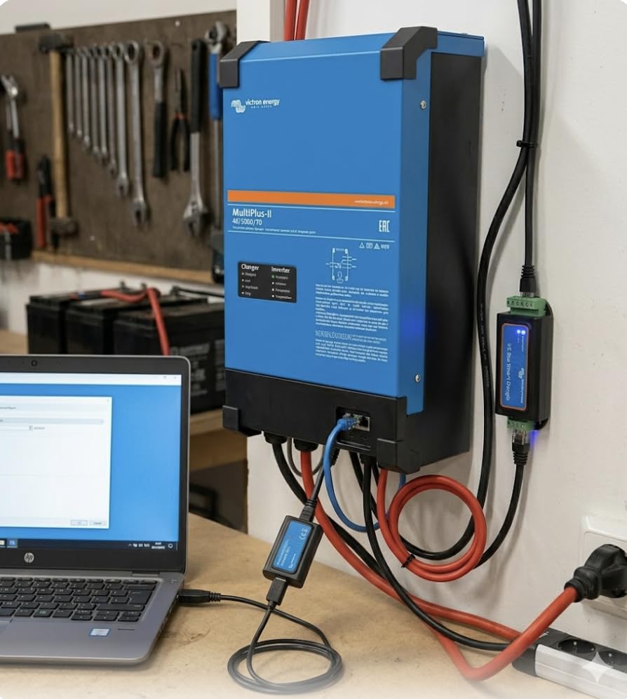 Victron Energy MultiPlus-II Power Inverter, 12/3000/120-50 120V | Pure Sine Wave Inverter Charger, UL-Certified customer photo 1