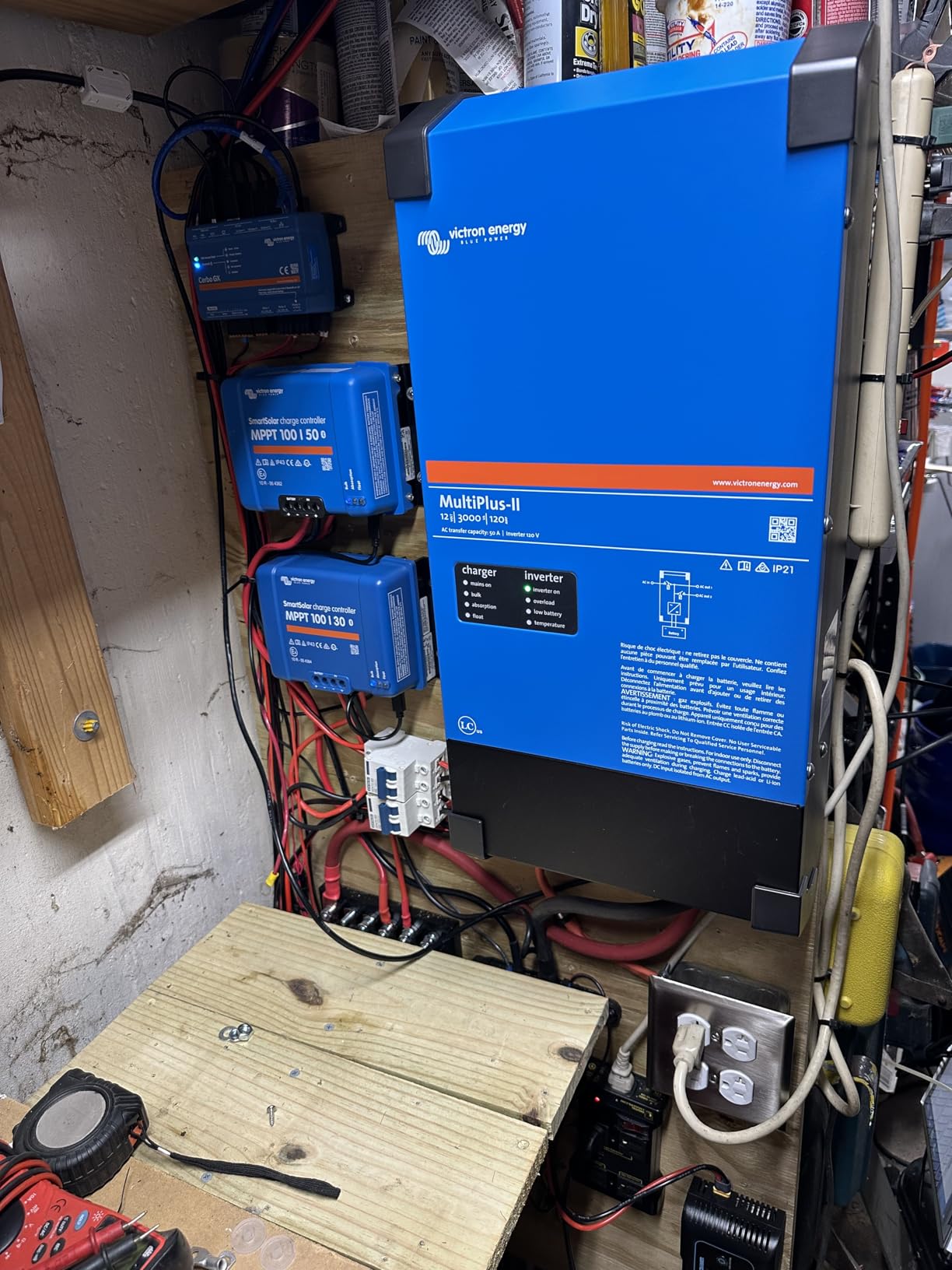 Victron Energy MultiPlus-II Power Inverter, 12/3000/120-50 120V | Pure Sine Wave Inverter Charger, UL-Certified customer photo 2