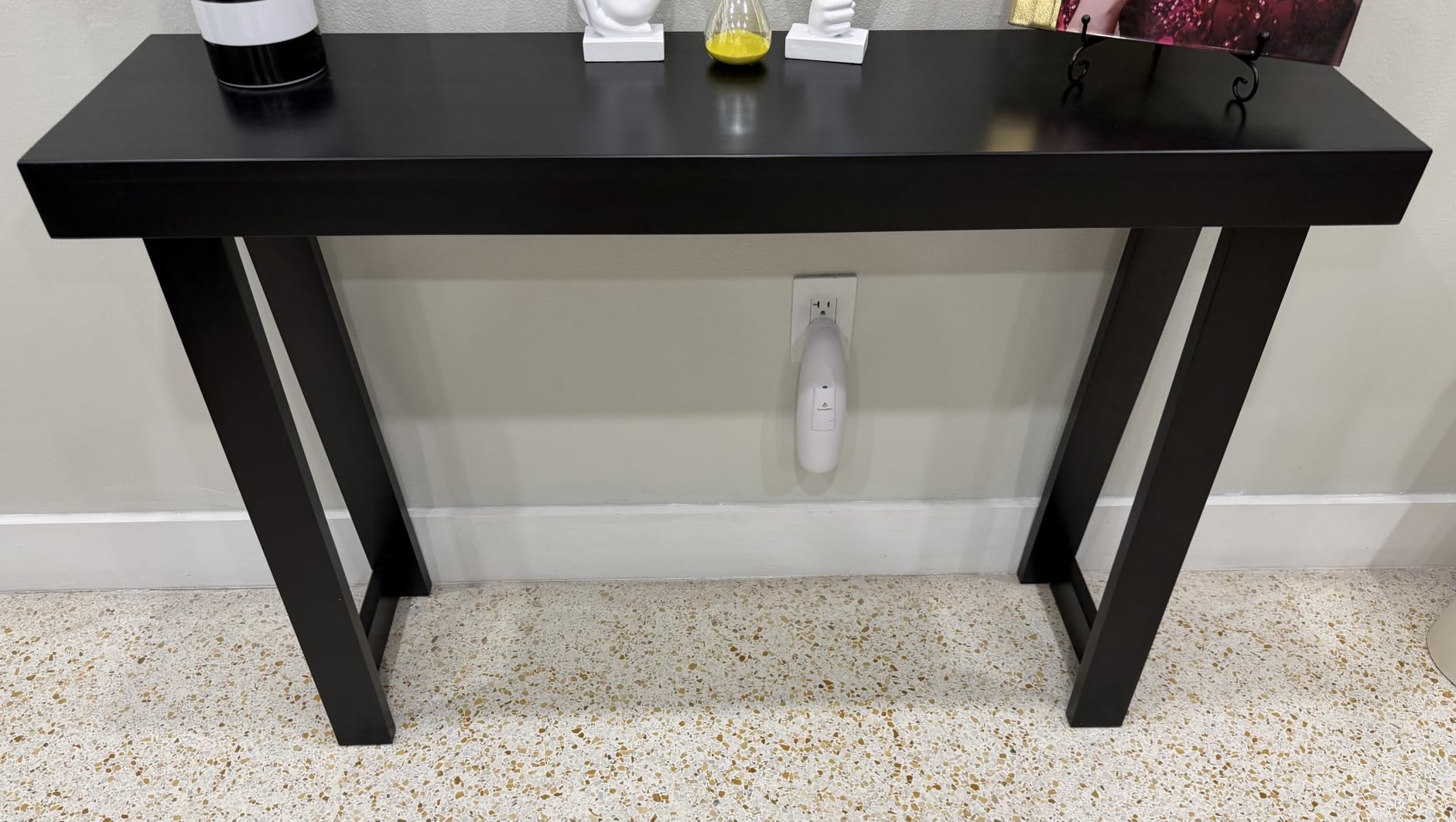 Plank+Beam Classic Console Table, 36 Inch, Pecan | Non-Toxic Finishes, Versatile Design, Elegant Details, Easy Assembly, Quick Setup, Solid Wood customer photo 2