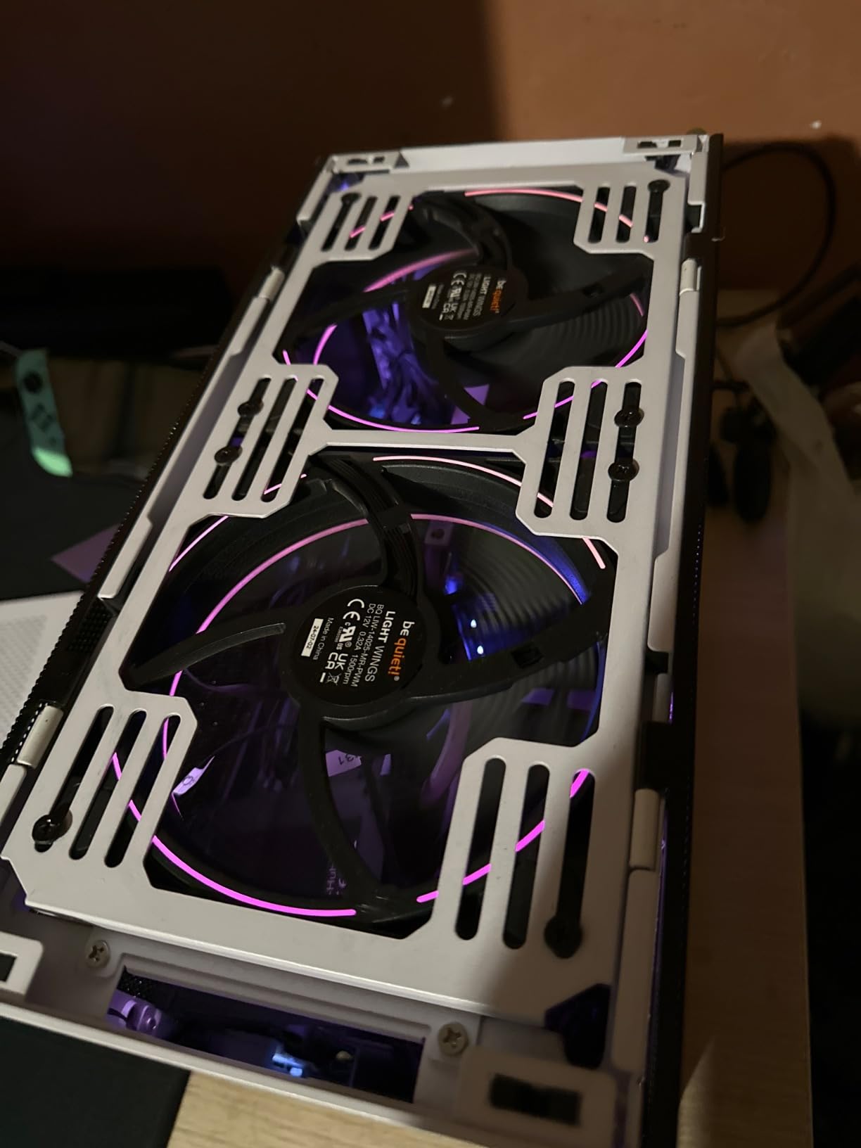 Light Wings White 140mm PWM Triple Pack Premium ARGB Low Noise Cooling Fan | 4-Pin | BL102 customer photo 1