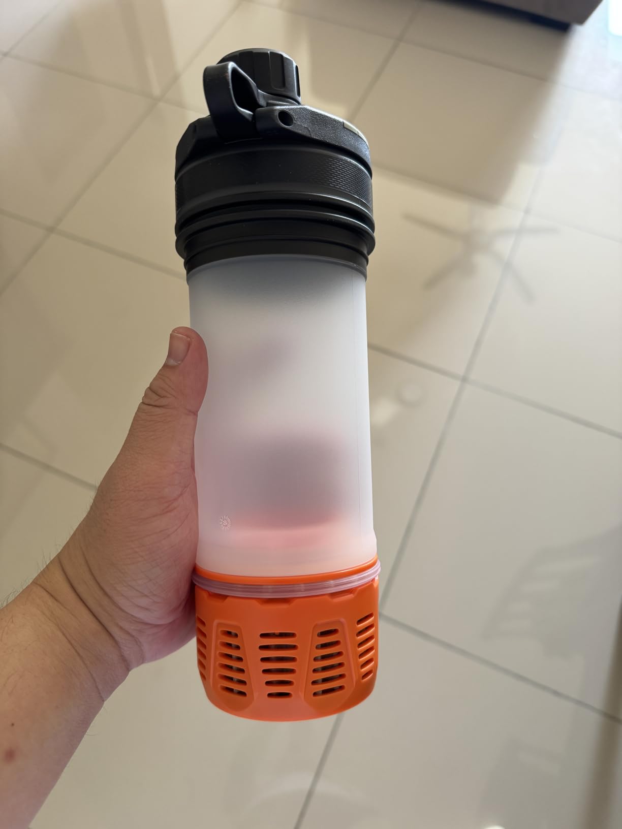 GRAYL GeoPress 24 oz Water Purifier & Water Filter Bottle, Coyote Brown customer photo 1