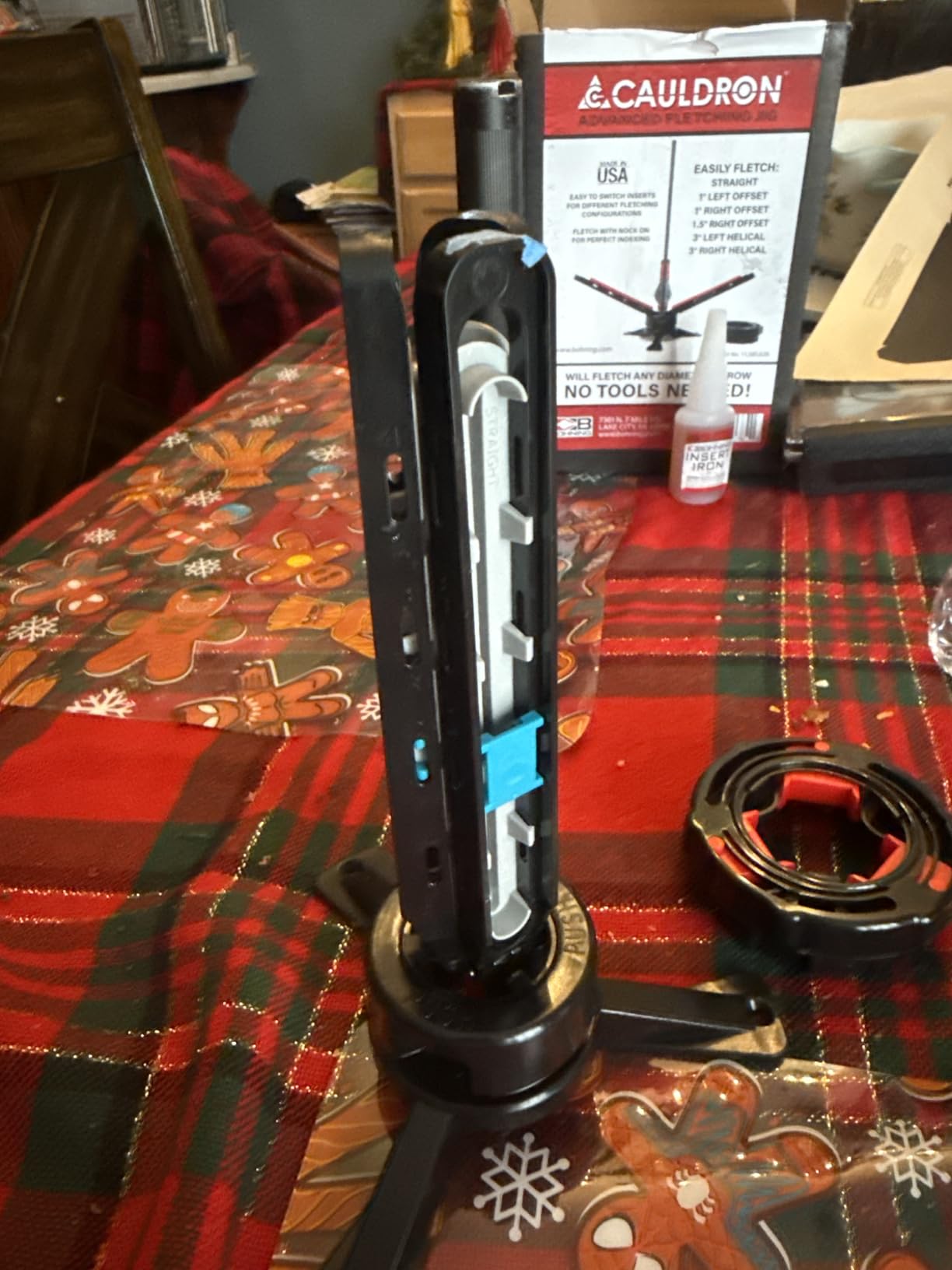 Bohning Complete Cauldron Fletching Jig Black customer photo 1