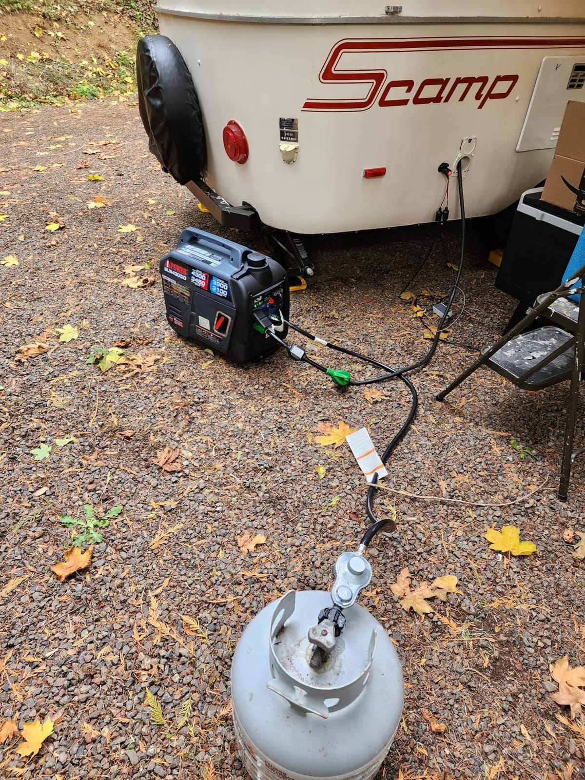 A-iPower 7600W Gas Propane Inverter Generator, Electric Start RV Ready | Dual Fuel, Quiet Operation With Telescopic Handle For Backup Home Use, Tailgating & Camping, EPA & CARB Compliant, CO Sensor customer photo 2