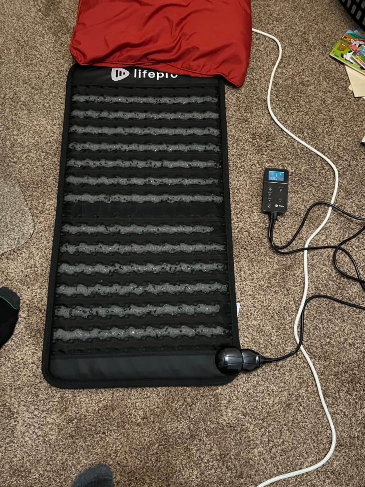 Lifepro Portable Far Infrared Heating Mat - Therapy Device for Back, Mood, Energy, and Recovery customer photo 1