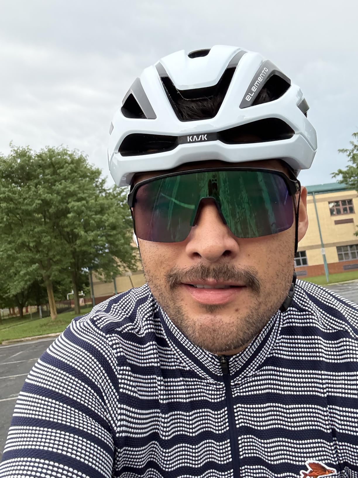 KASK Elemento Bike Helmet I Aerodynamic Road Cycling, Gravel & Mountain Biking, Cyclocross Cycling Helmet customer photo 1