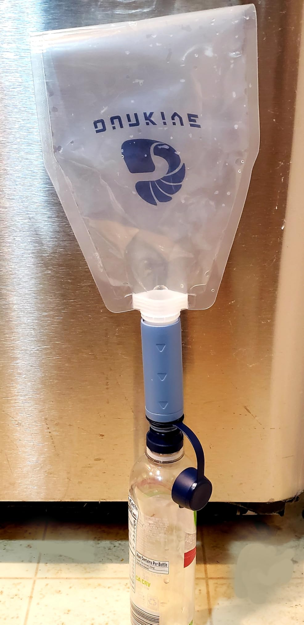 LifeStraw Peak Series - Solo Personal Water Filter for Hiking, Camping, Travel, Survival and Emergency preparedness. Removes Bacteria, parasites and microplastics. customer photo 1