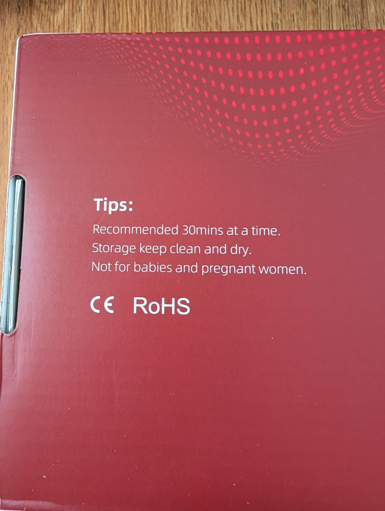 bonodave Red Light Therapy Pad for Body Back Knee Shoulder Hands Feet 660nm 850nm Home Use 3 Chips in 1 Infrared Wrap Belt Gift for Women Men (Corded) customer photo 1