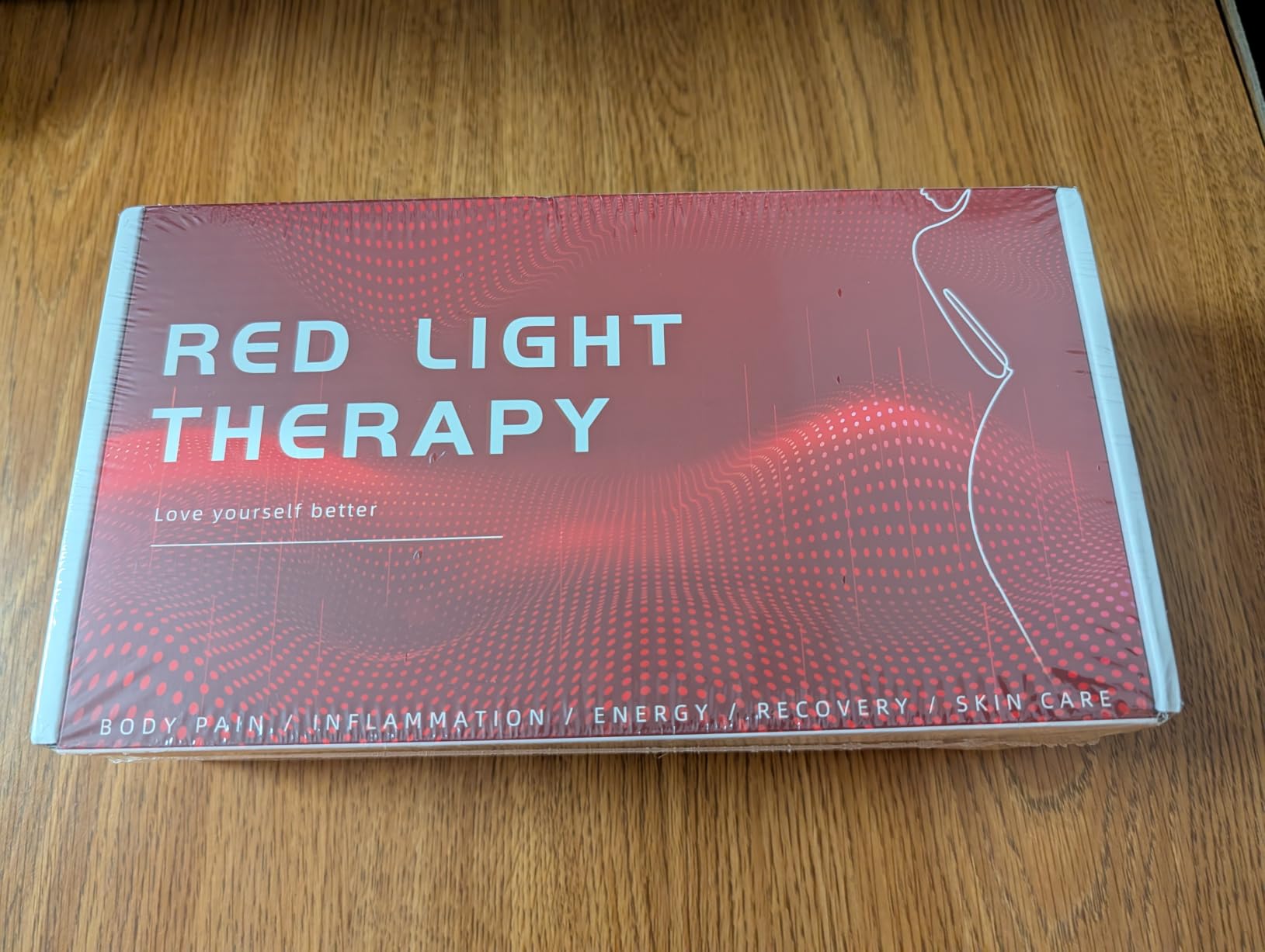 bonodave Red Light Therapy Pad for Body Back Knee Shoulder Hands Feet 660nm 850nm Home Use 3 Chips in 1 Infrared Wrap Belt Gift for Women Men (Corded) customer photo 2