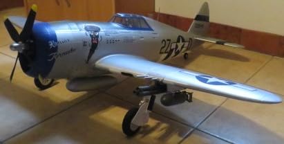 E-flite P-47 Razorback 1.2m BNF Basic (Transmitter, Battery and Charger Not Included) EFL08450 customer photo 2