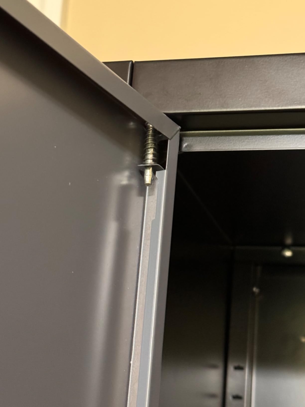SISESOL Wide & Deep Metal Storage Cabinet with 2 Doors and 5 Adjustable Shelves, 72x36x18 Garage Storage Cabinet, Tall Black Locking Metal Cabinets with Lock, Steel Locked Cabinets for Home, Office, Garage customer photo 2