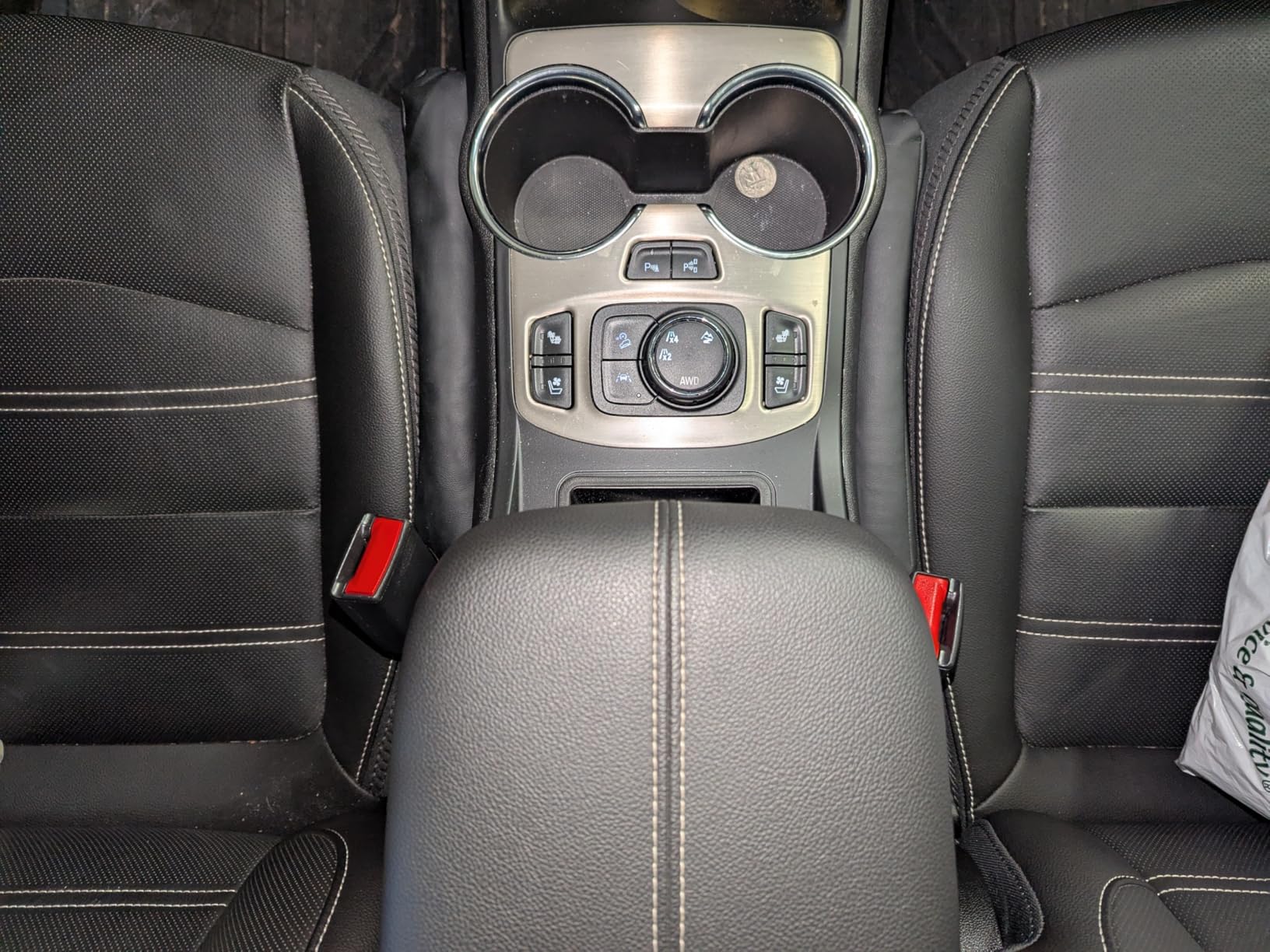 Leather Car Seat Gap Filler Universal for Car Truck SUV to Block The Gap Between Seat and Console Stop Things from Dropping 2 Sets Black customer photo 2