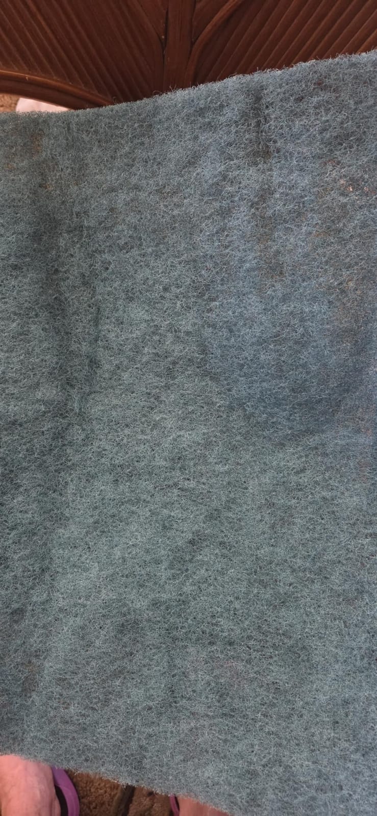 20x30x1 Cut To Fit Air Filter Media For Furnace/Air Conditioner | Washable Reusable High Air Flow Polyester Fiber, Made in USA customer photo 2