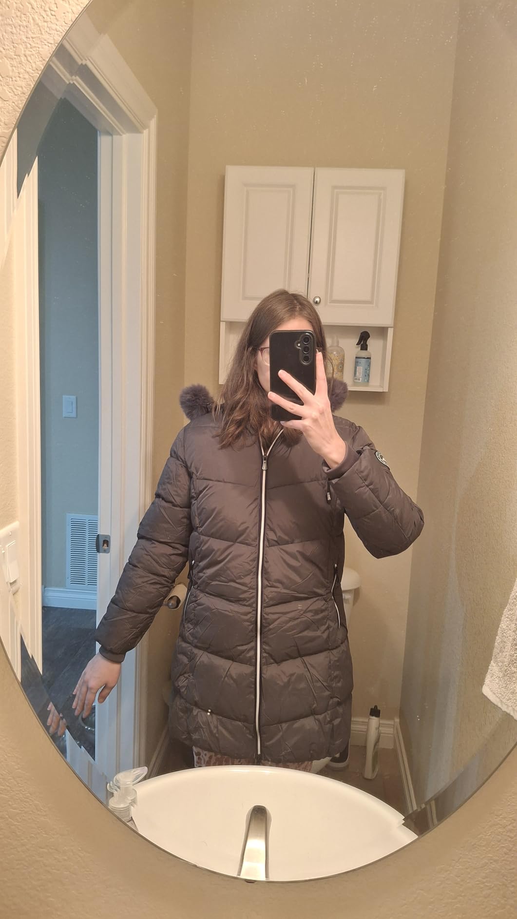 MOERDENG Women's Winter Puffer Jacket Fashions Down Coats customer photo 1