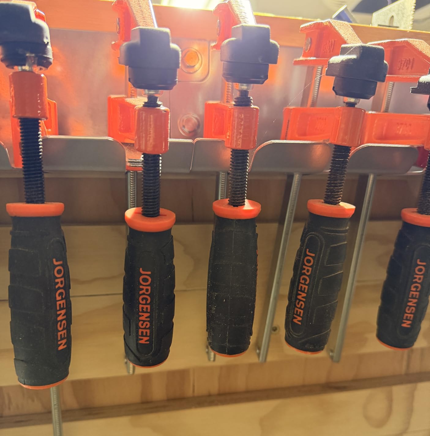 Fulton Woodworking Tools Bar/Parallel Clamp Modular Clamp Rack customer photo 2