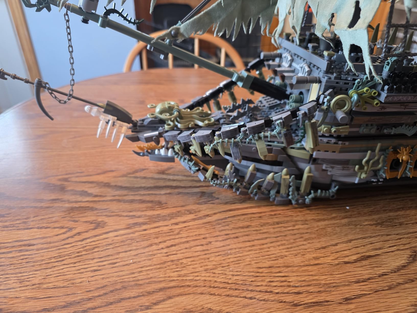 JMBricklayer Flying Dutchman Pirate Ship Building Set for Adults with LED customer photo 1