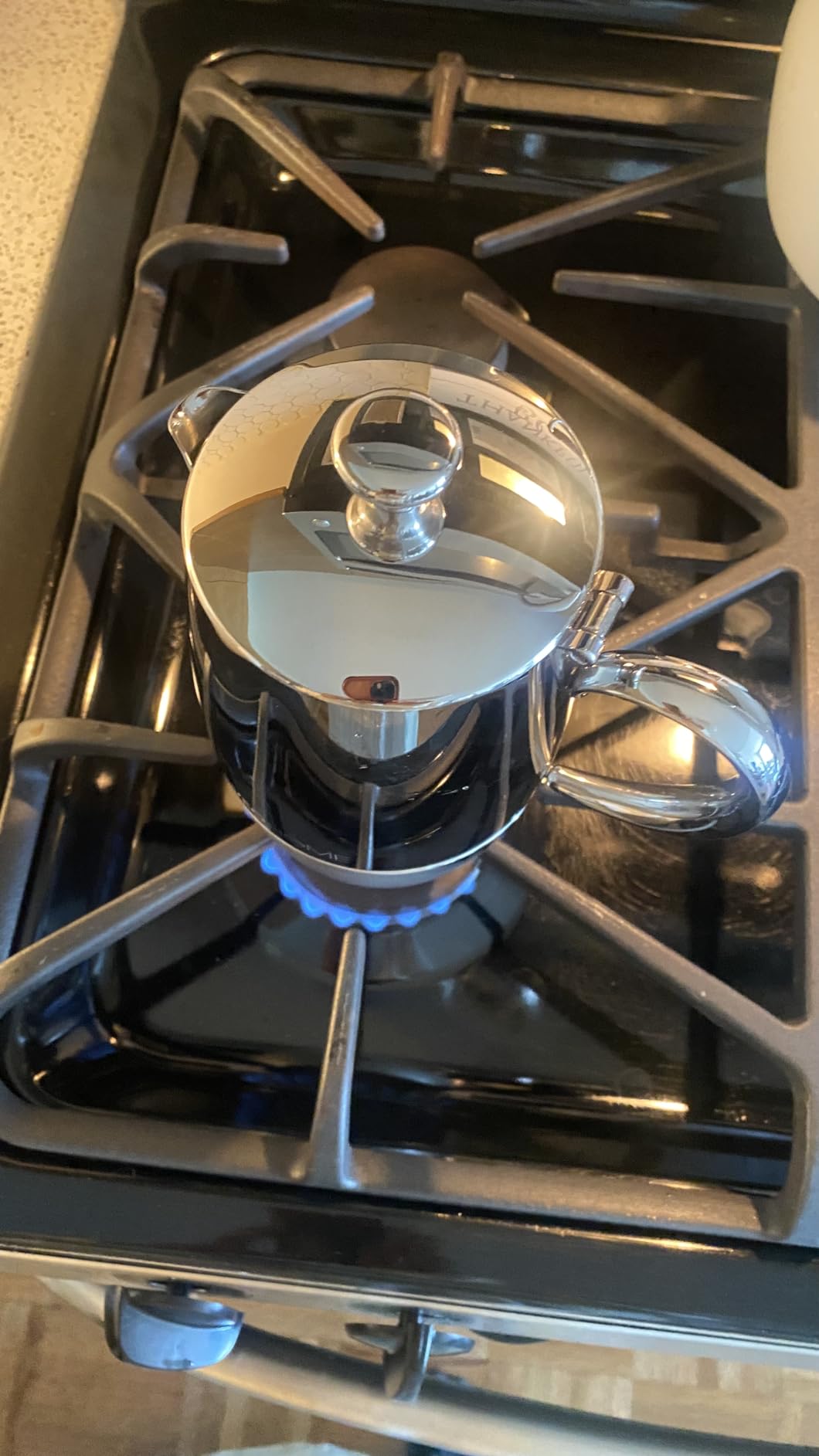 VeoHome Stovetop Espresso Coffee Maker - 10 Cups 500ml Multi-Stove Stainless Steel Induction Moka Pot - Unbreakable and Dishwasher-Safe Italian Style Caffe Machine customer photo 1