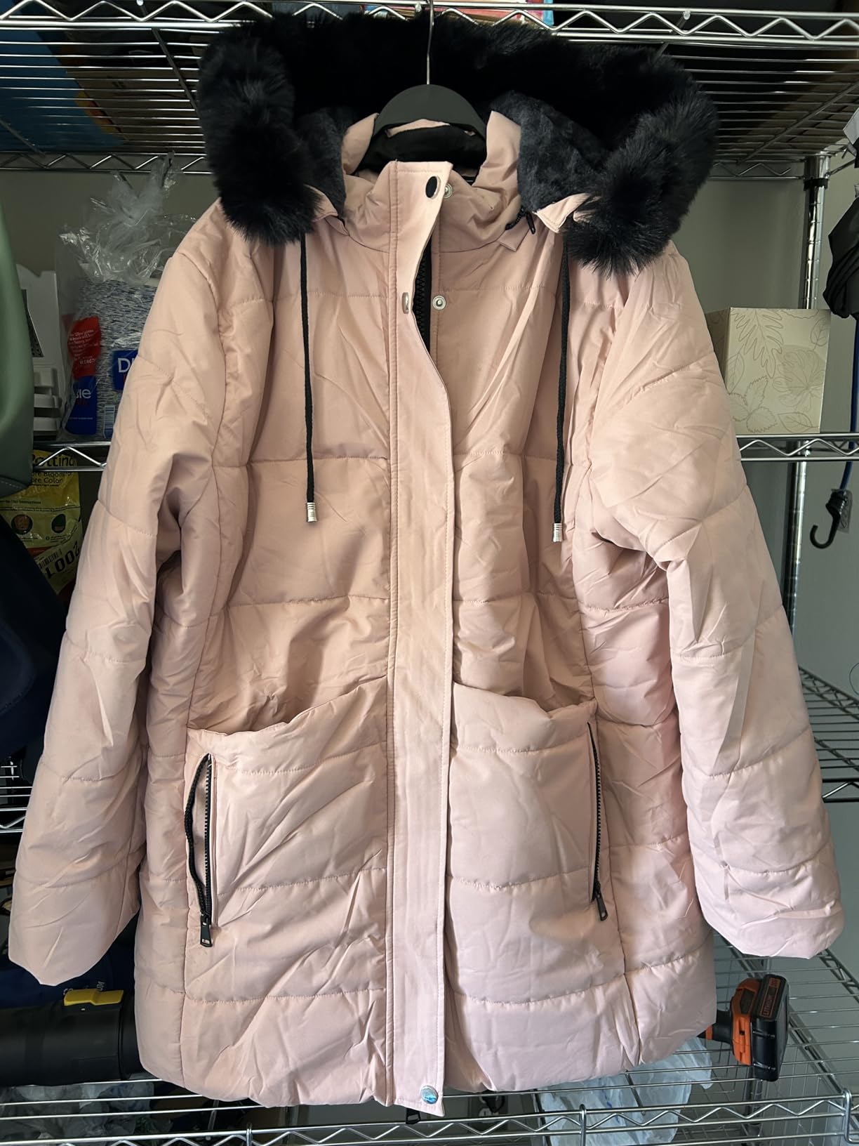 Women's Warm Winter Puffer Coat Waterproof Long Down Jacket customer photo 1