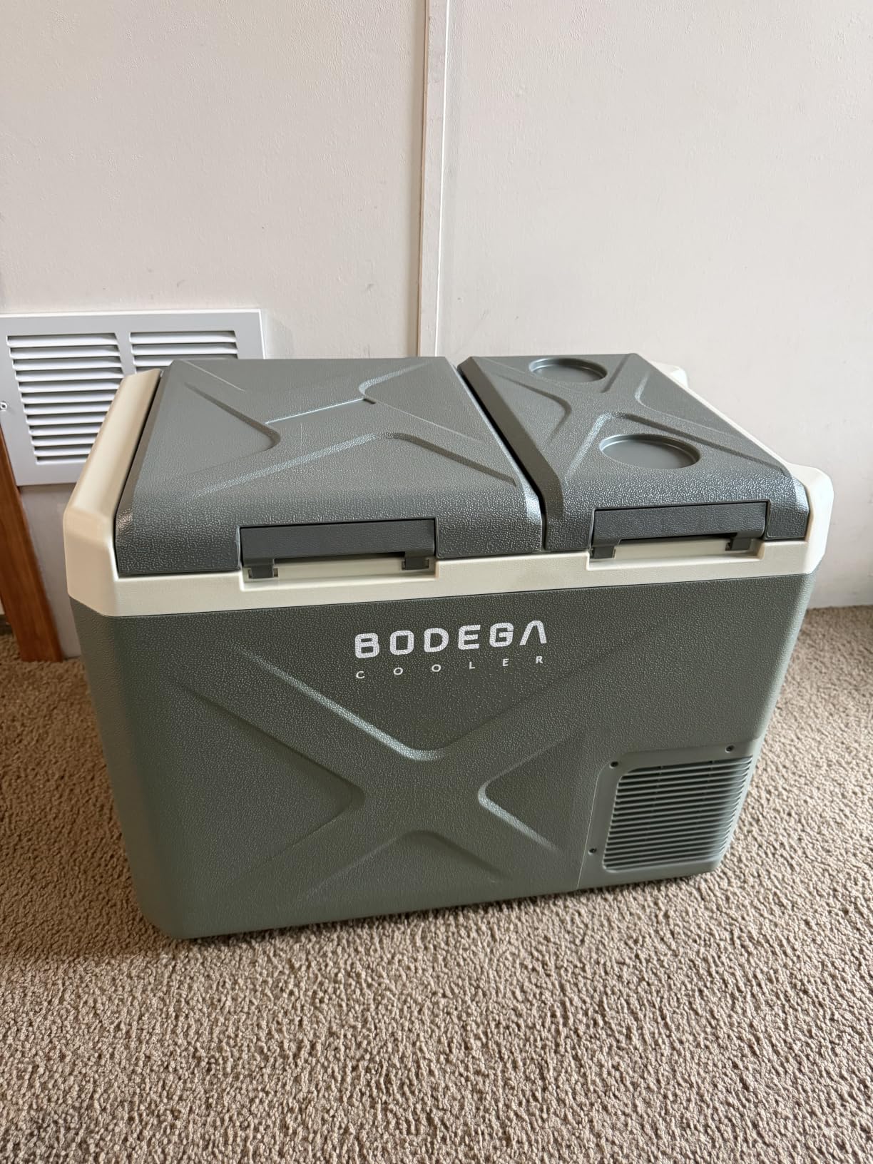 BODEGACOOLER 12V Portable Refrigerator, 42Quart (40L) Dual Zone Car Refrigerator, RV Car Fridge APP Control, -4℉-68℉ Portable Freezer 12/24V DC 100-240V AC for Outdoor Camping Travel Vehicles Home Use customer photo 1