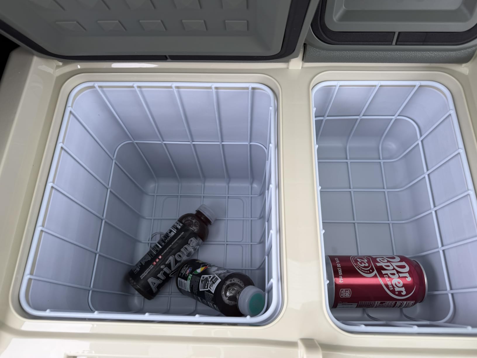 BODEGACOOLER 12V Portable Refrigerator, 42Quart (40L) Dual Zone Car Refrigerator, RV Car Fridge APP Control, -4℉-68℉ Portable Freezer 12/24V DC 100-240V AC for Outdoor Camping Travel Vehicles Home Use customer photo 2