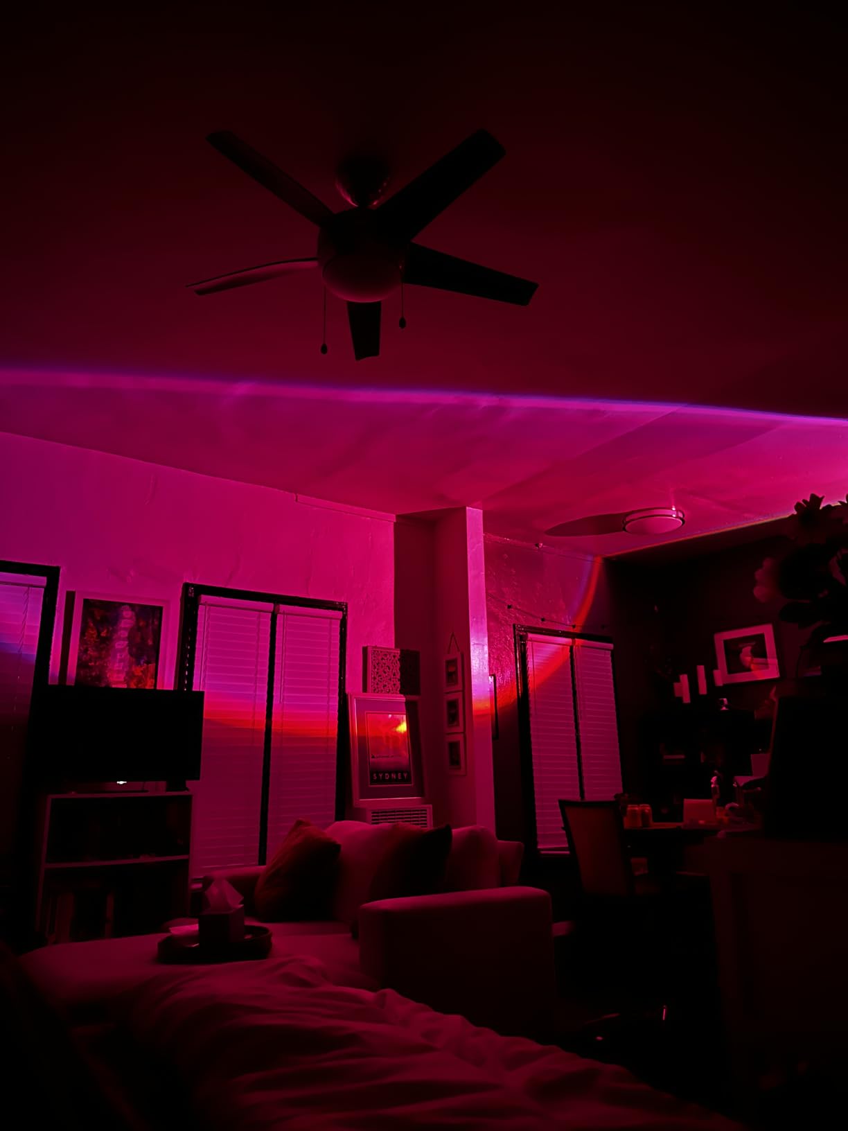 Sunset Lamp Projector with Remote/APP Control,360° Multi-Color Sunset Light | Multi Modes,Timing Function,Led Mood Light,Sunset Lamp for Photography/Party/Room Decor,Gifts for Christmas,Thanksgiving Day customer photo 1