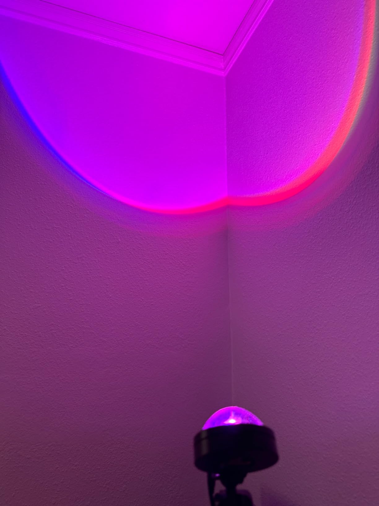 Sunset Lamp Projector with Remote/APP Control,360° Multi-Color Sunset Light | Multi Modes,Timing Function,Led Mood Light,Sunset Lamp for Photography/Party/Room Decor,Gifts for Christmas,Thanksgiving Day customer photo 2