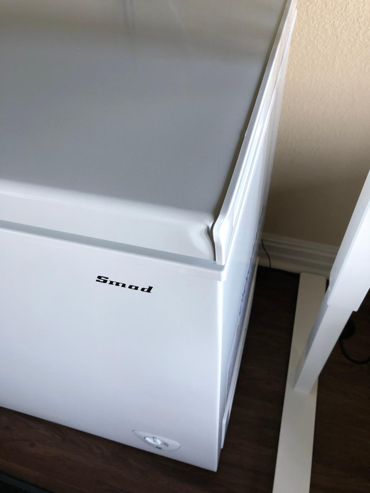 SMETA Chest Freezer 21 Cu. Ft, Large Capacity Deep Freezer with 2 Removable Baskets, Energy Efficient, Freestanding, 65'' Wide, Perfect for Home, Garage, Kitchen, Meat, Basement, Quick Freezing customer photo 2