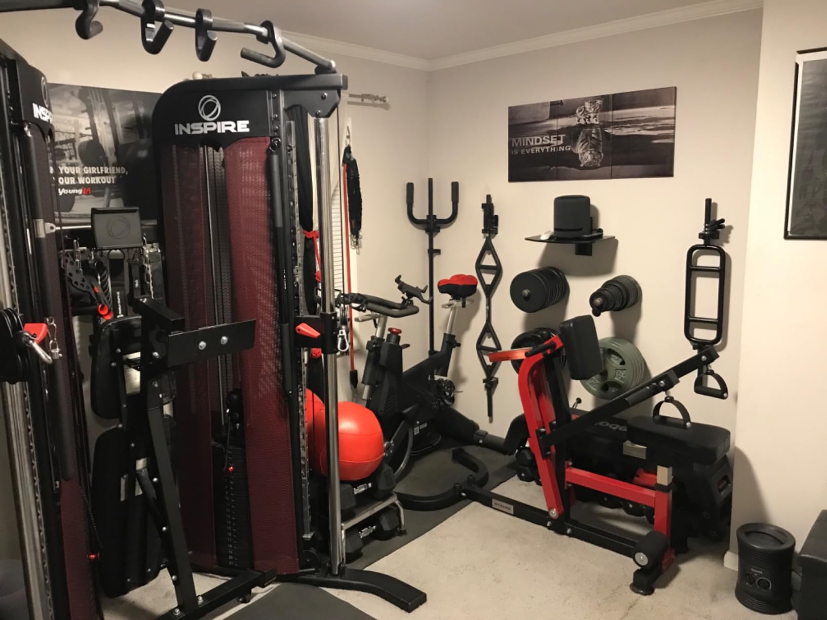 Seated Row Machine, Back Machine Gym Equipment Plate Loaded, Adjustable LAT Machine with Independent Arms & Multi Grip Positions, 400LBS Capacity customer photo 2