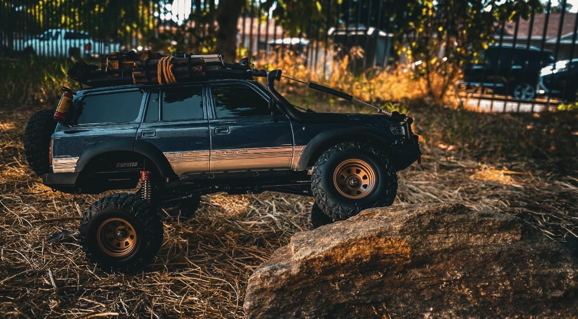 FMS 1/18 FCX18S Toyota Land Cruiser LC80 S Officially Licensed RC Crawler, 4WD RC Rock Truck customer photo 1