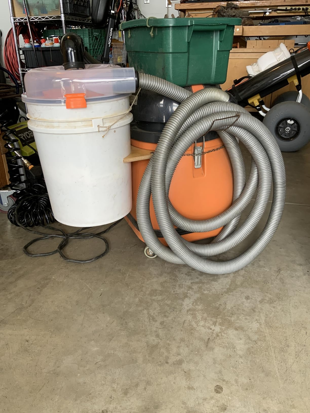 Dustopper PRO Dust Collector Only - 99.9% Efficiency Cyclone Dust Separator and Shop Vac Attachment customer photo 2
