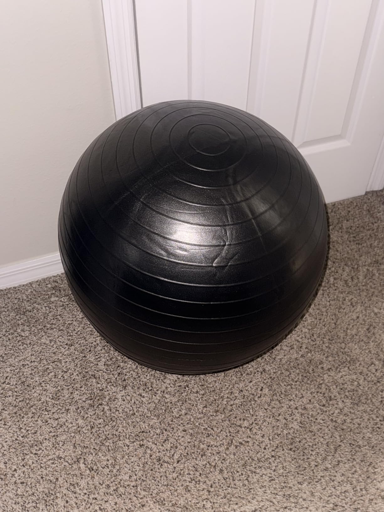 APEXUP Yoga Ball, 660 lbs Anti-Burst Exercise Ball with Pump, 5 Sizes | Anti-Burst, Anti-Slip, Strengthens Core, Improves Balance & Posture, Boosts Flexibility & Stability customer photo 1