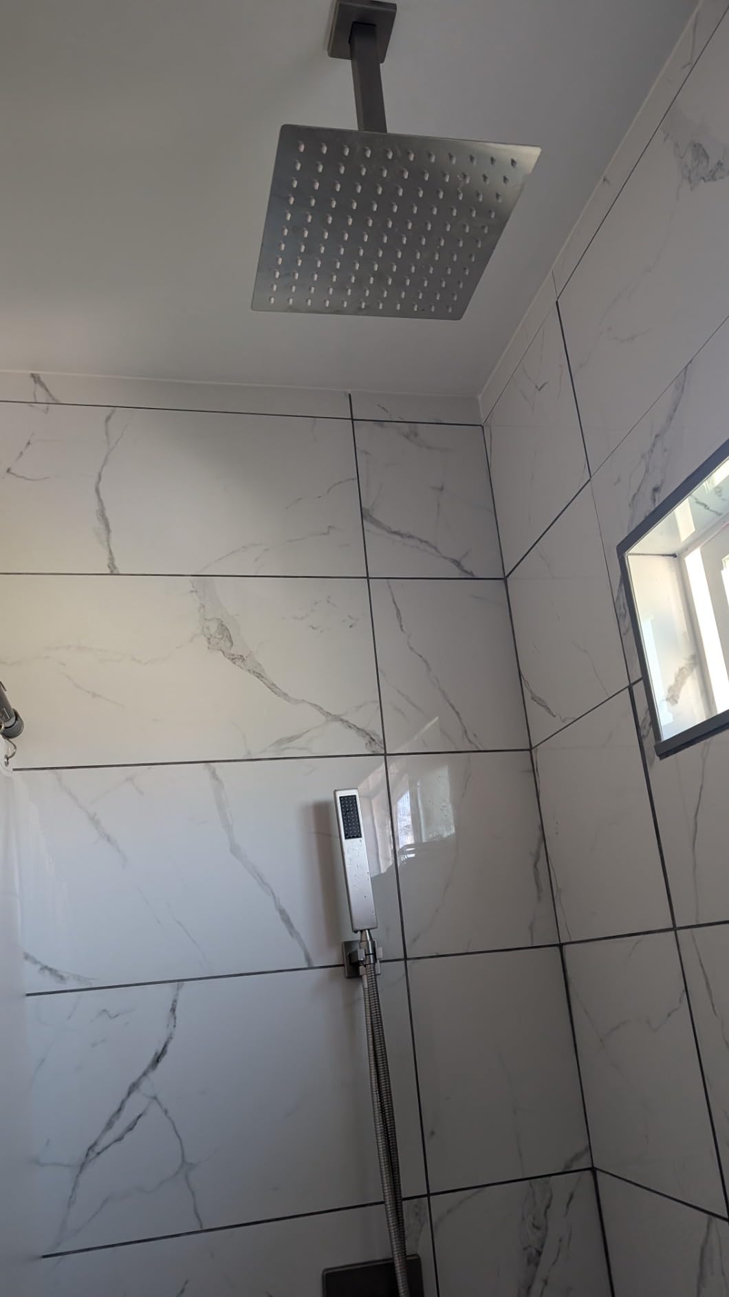 Ceiling Mount Shower System with 12