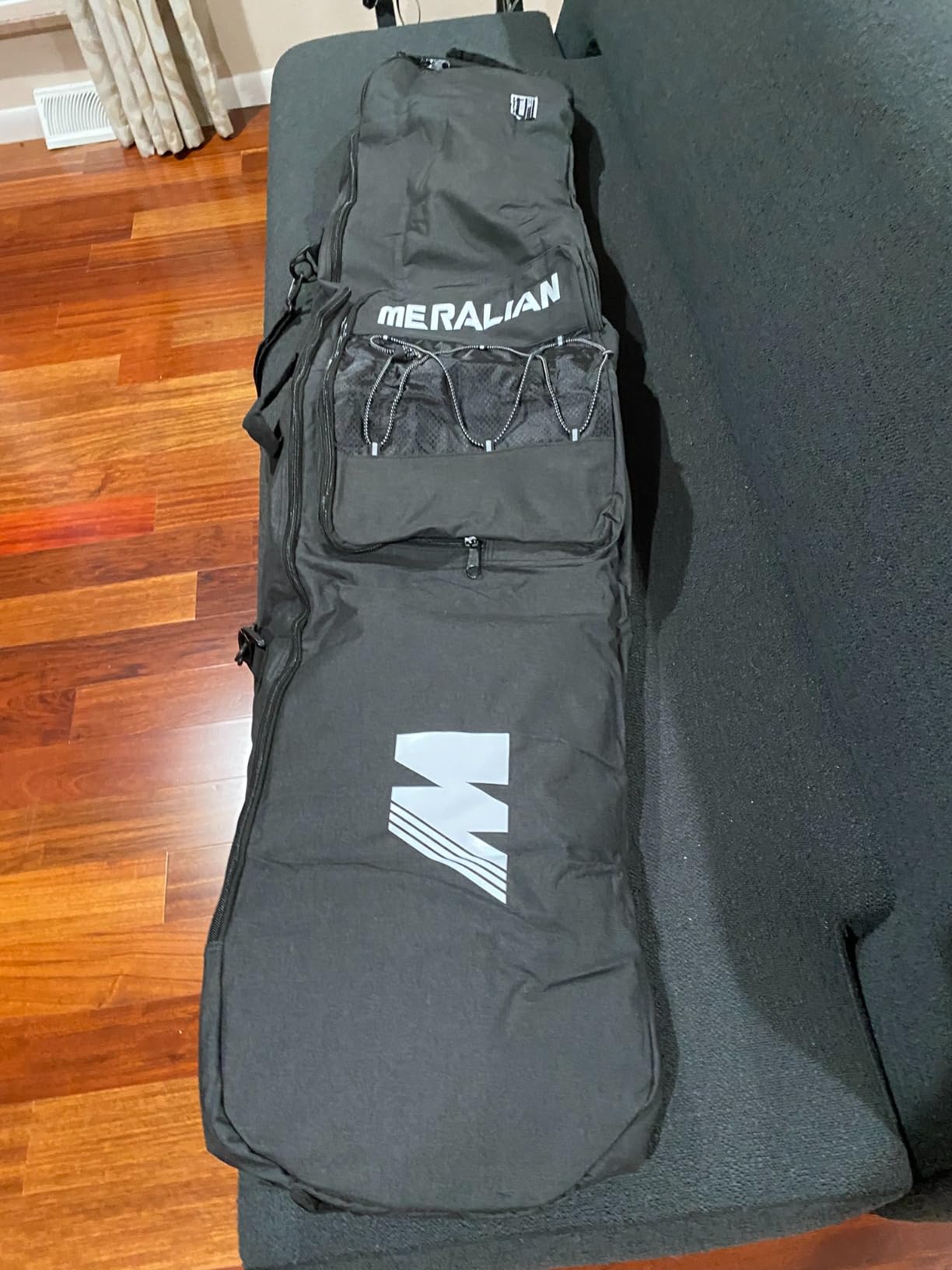 Snowboard Bag for Air Travel,Padded Snowboard Bag Fit Board, Boots, Clothes, Helmet and Gear,Available Length in 155cm 165cm. customer photo 2