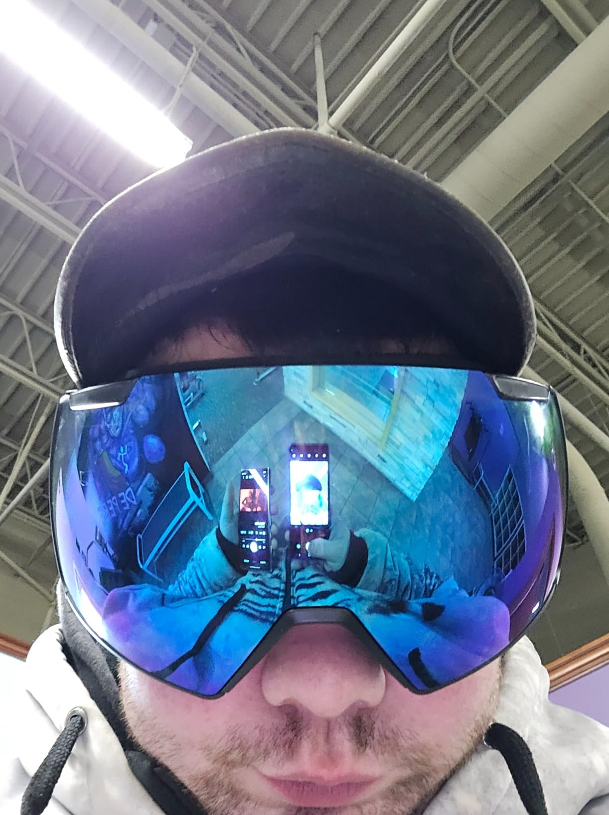 OutdoorMaster Heron Ski Goggles Magnetic 2 Lens Toric Set Anti-Fog UV400 | Frameless, OTG Fits Over Glasses, Helmet-Compatible, Scratch-Resist, HD Clarity, Ventilation, Ideal for Snow Sports customer photo 1
