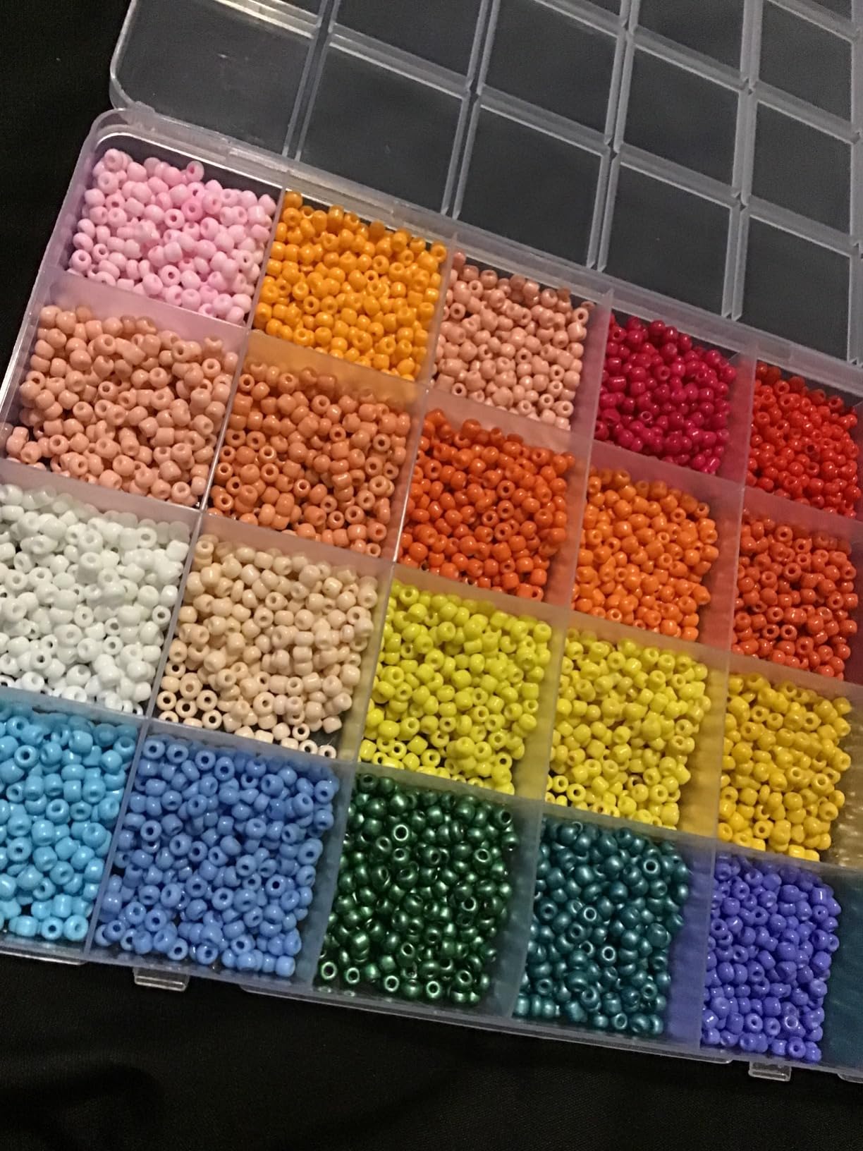 Premium 6-Box Clay Beads Bracelet Making Kit - 12,000 Polymer & Heishi Beads in 96 Colors,Jewelry Kit with Over 1,300 Letter Beads & Exclusive Mermaid Charms - Gift for DIY Enthusiasts customer photo 2