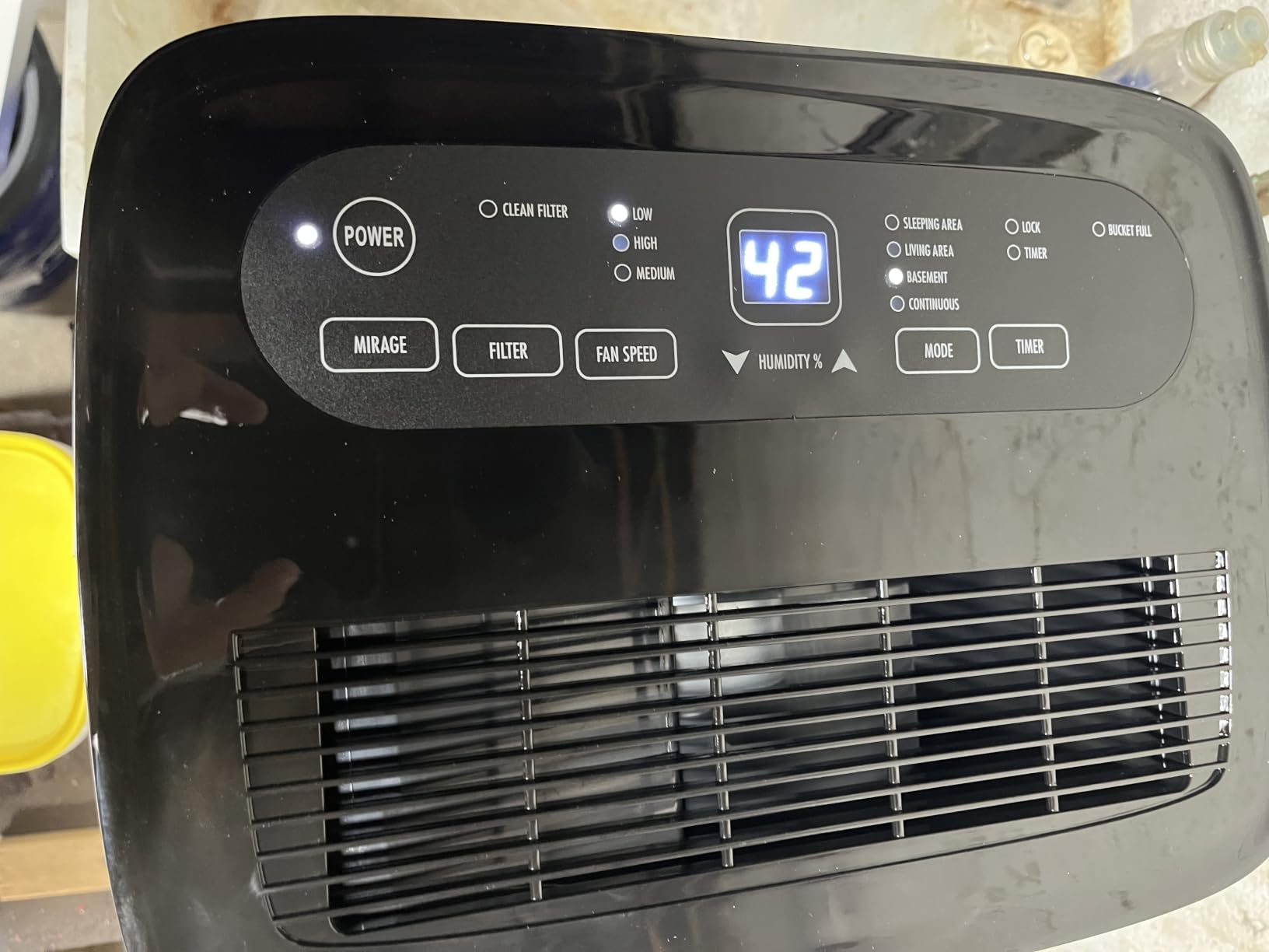 80 Pint Dehumidifier for Basement 5000 Sq. Ft. with Drain Hose, ENERGY STAR | Continuous Drain & Water Tank 1.06 Gal, Intelligent Humidity Control, Quiet Operation, Auto Shut Off, 24H Timer for Home customer photo 2